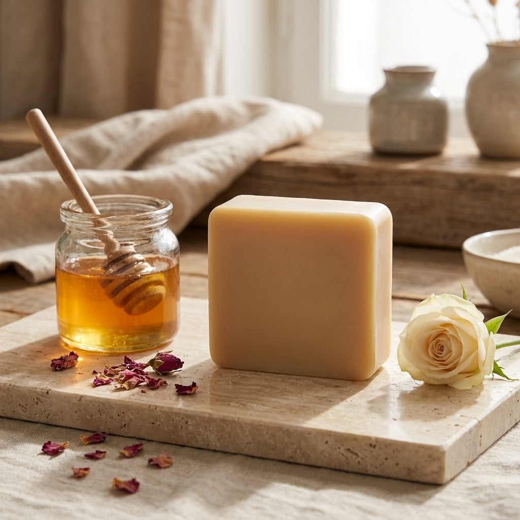 Natural Soap - Rose & Honey